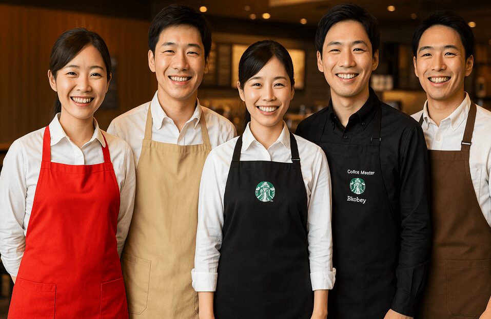 スタバの色とランク!赤やベージュの違い