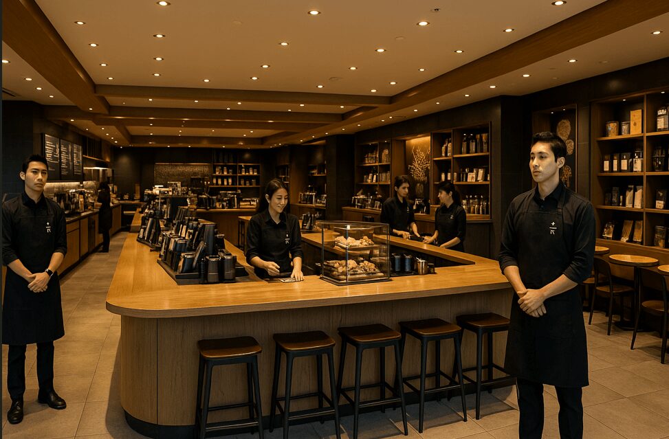 黒エプロンだけの店舗は存在する?