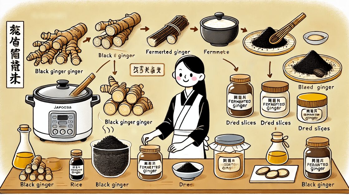 発酵黒しょうがの作り方と活用を総まとめ【発酵 黒しょうが 作り方】