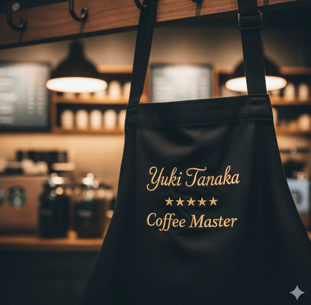 スタバの黒エプロン！星の数と給料・待遇のまとめ