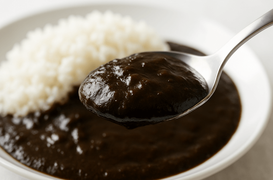 黒いカレーの正体は何？どんな味？
