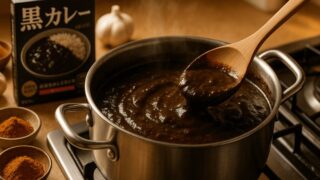 黒カレーはなぜ黒い?理由を知って市販ルーとレシピでプロの味を