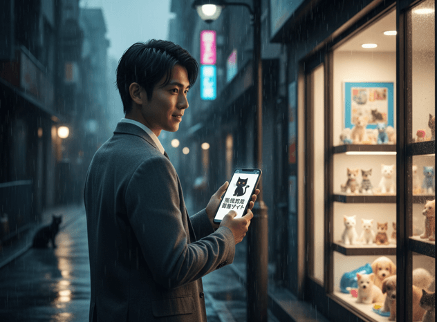 黒猫がペットショップにいないときの探し方