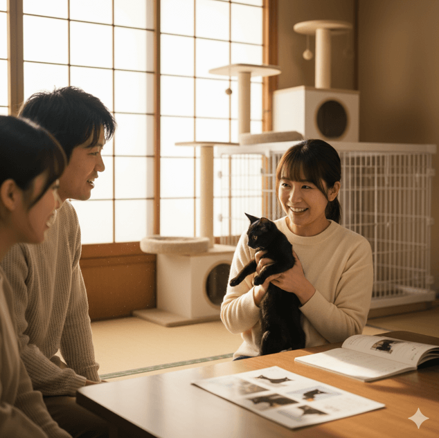 純血種のボンベイは直販が基本