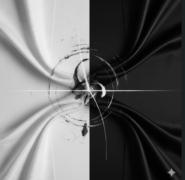 「キーとなる根拠：「発明された伝統」」のセクション内、「古来、日本では喪服は「白」が基調でした」